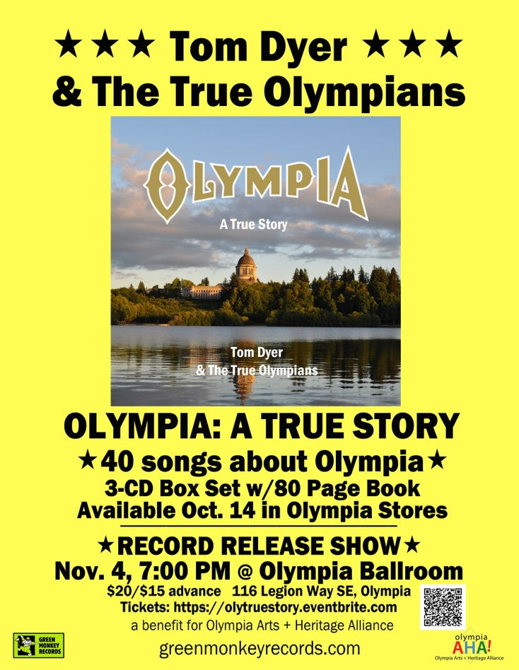 Olympia, a True Story (Green Monkey Records) 3 CD set – The K Mail