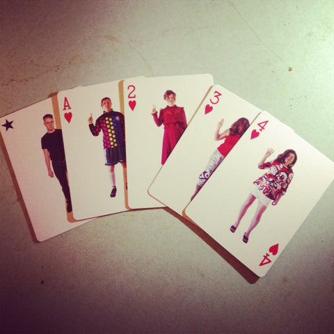 'Joyride' Playing Cards